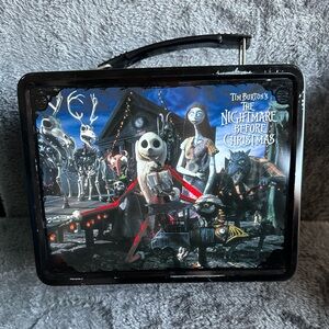 The Nightmare Before Christmas Metal Lunchbox w/Thermos
